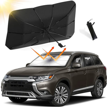 Foldable Car Windshield Sun Shade Umbrella