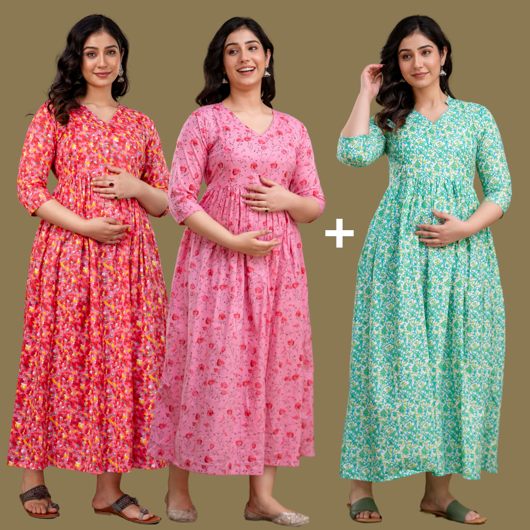 BUY 2 GET 1 FREE - Pink Style | Rose Patel | Aqua Position 1
