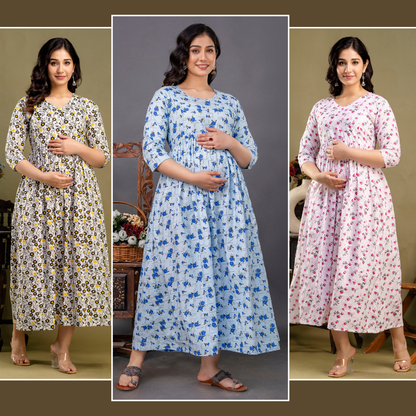 BUY 2 GET 1 FREE - Flower Blue| Rosy | Be Sunshine Position 1