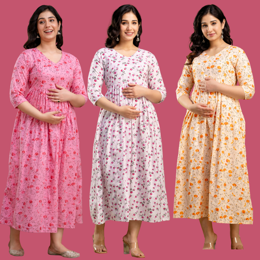 BUY 2 GET 1 FREE - Peach Patel | Rose Patel | Rosy Position 1