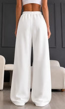 Women's Premium Wide Leg Graphic Lounge Pants Soft High Waist Everyday Bottoms
