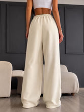 Women's Premium Wide Leg Graphic Lounge Pants Soft High Waist Everyday Bottoms